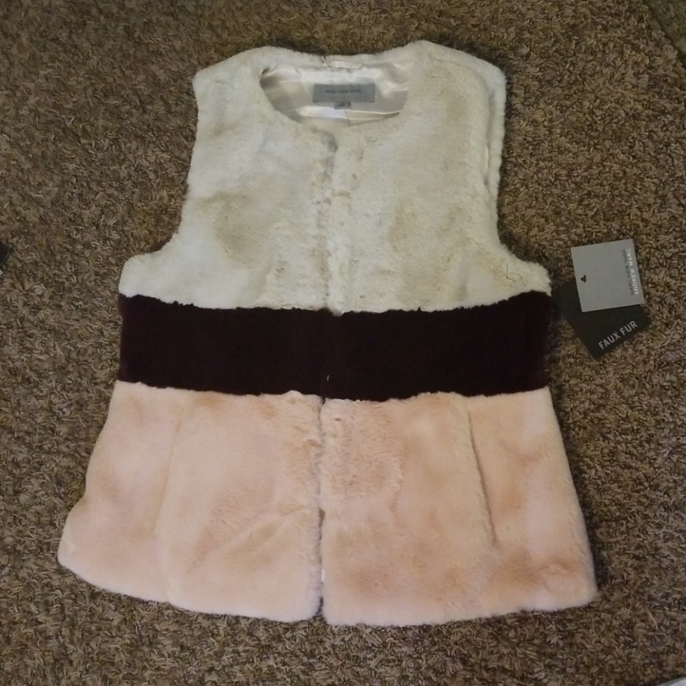 Marc New York Faux fur vest